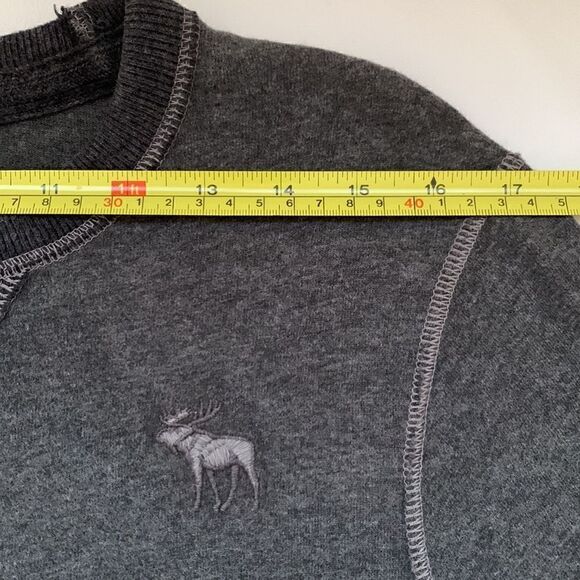 Abercrombie & Fitch Boys Gray Sweater Pullover  Size M - Picture 6 of 9